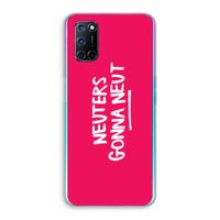 Neuters (roze): Oppo A72 Transparant Hoesje
