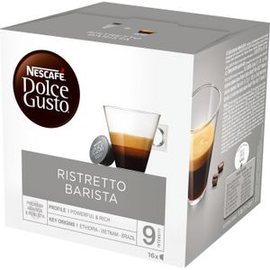 Nescafé Dolce Gusto Ristretto Barista Koffiecapsule Dark roast 16 stuk(s)