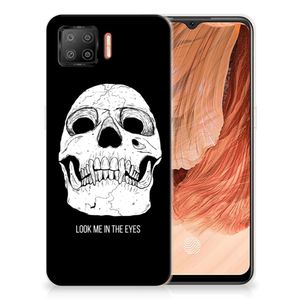 Silicone Back Case OPPO A73 4G Skull Eyes