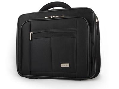 NATEC Boxer notebooktas 39,6 cm (15.6") Aktetas Zwart