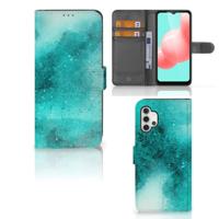 Hoesje Samsung Galaxy A32 5G Painting Blue Hoesje Samsung Galaxy A32 5G Painting Blue