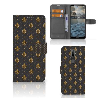 Nokia 2.4 | Telefoon Hoesje | Franse Lelie