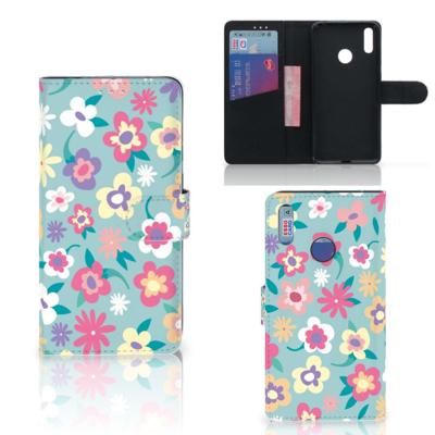 Huawei Y7 (2019) Hoesje Flower Power Huawei Y7 (2019) Hoesje Flower Power