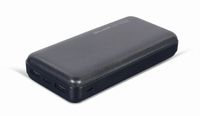 Gembird PB20-02 powerbank Lithium-Polymeer (LiPo) 20000 mAh Zwart - thumbnail