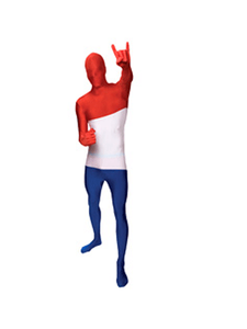 Originele morphsuit Nederland vlag