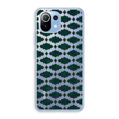 Moroccan tiles: Xiaomi Mi 11 Lite Transparant Hoesje