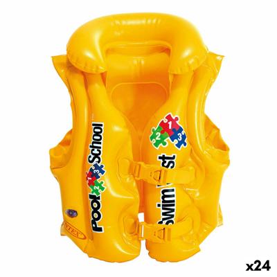 Opblaasbaar Zwemvest Intex 50 x 47 x 40 cm (24 Stuks)