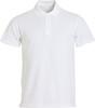 Clique 028230 Basic Polo - Wit - XS