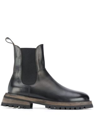 Marsèll bottines chelsea à semelle crantée - Noir