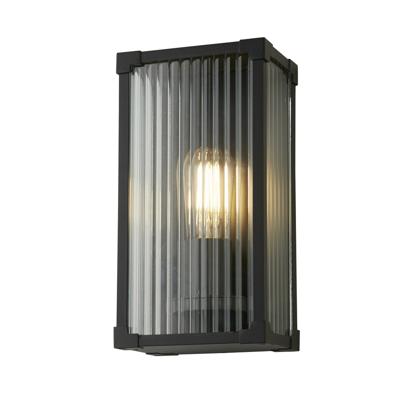 Searchlight WandlampCincinnati zwart - 39340BK