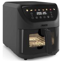 Princess 01.182476.01.001 Airfryer 8 l 2000 W BPA-vrij, Anti-aanbaklaag, Digitale timer Zwart