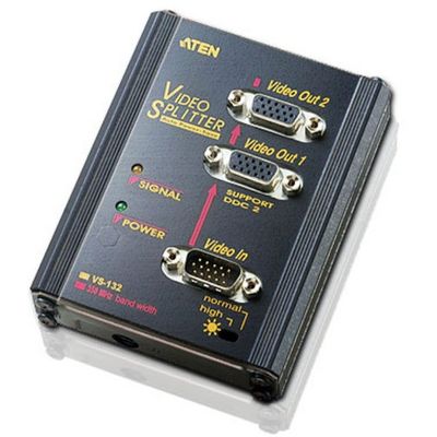 ATEN 2-Poorts VGA-splitser muurplaat (350MHz)