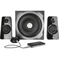 Trust tytan 2.1 subwoofer speakerset luidspreker (zwart, 17963, retail)