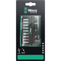 Wera 8757-9/BTZ Rapidaptor 05073418001 Bitset 10-delig Kruiskop Phillips, Kruiskop Pozidriv, Binnen-Torx Bitset