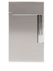 S.T. Dupont briquet en argent serti de diamants
