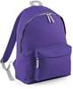 Atlantis BG125J Junior Fashion Backpack - Purple/Light-Grey - 28 x 38 x 19 cm