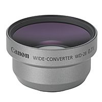 Canon WD-28 Wide Angle Converter Zilver