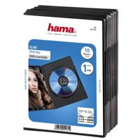 Hama dvd slim box 10-pack zwart Hama dvd slim box 10-pack zwart