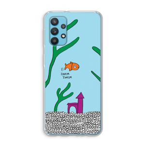 Aquarium: Samsung Galaxy A32 4G Transparant Hoesje