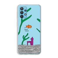 Aquarium: Samsung Galaxy A32 4G Transparant Hoesje - thumbnail