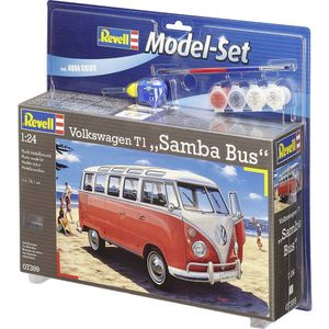 Revell Model Set Volkswagen T1 Samba Bus Busje miniatuur Montagekit 1:24