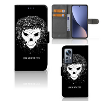 Telefoonhoesje met Naam Xiaomi 12 | 12X Skull Hair - thumbnail