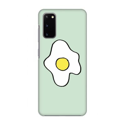 Spiegelei: Volledig geprint Samsung Galaxy S20 Hoesje