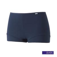 3844 dames boxershort microfiber - Dames polyamide hoge onderbroek - Badstof kruisje - ondergoed