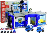 Viking Choice  Speelgoed Politie bureau met auto's & walky talky - 59-delig - thumbnail