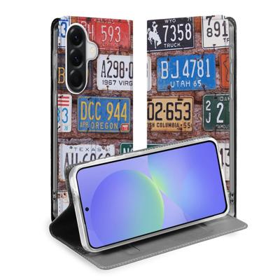 Book Case Samsung Galaxy A37 Kentekenplaten