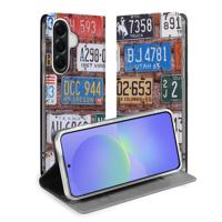 Book Case Samsung Galaxy A37 Kentekenplaten