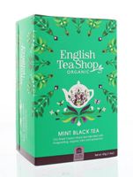 English Tea Shop Mint black tea bio (20 Zakjes)