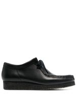 Clarks Originals chaussures Wallabee en cuir à lacets - Noir