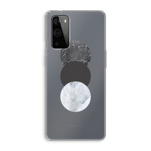 Marmeren cirkels: OnePlus 9 Pro Transparant Hoesje
