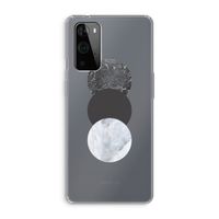 Marmeren cirkels: OnePlus 9 Pro Transparant Hoesje