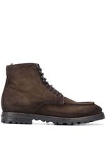 Officine Creative bottines en daim - Marron