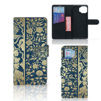 Motorola Moto G 5G Plus Hoesje Beige Flowers - thumbnail