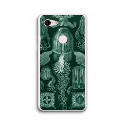 Haeckel Cubomedusae: Google Pixel 3 XL Transparant Hoesje