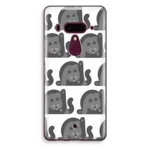 Cats: HTC U12+ Transparant Hoesje