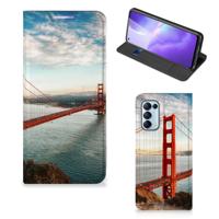 OPPO Find X3 Lite | Book Cover | Golden Gate Bridge