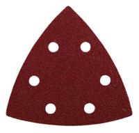 Klit delta schuurschijf 96 mm K80 6 stuks kaart - Kwb