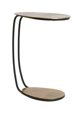 Light & Living Laptoptafel 'Marsh' 43 x 27cm, kleur Antiek Brons