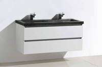 Badmeubel Trend Stone 120 Hoogglans Wit