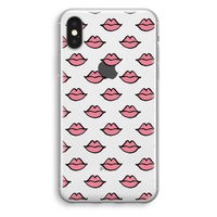 Lipjes: iPhone X Transparant Hoesje