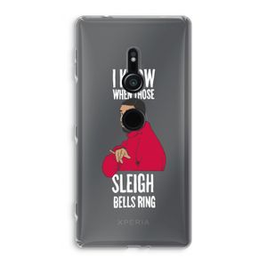 Sleigh Bells Ring: Sony Xperia XZ2 Transparant Hoesje