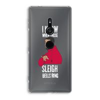 Sleigh Bells Ring: Sony Xperia XZ2 Transparant Hoesje