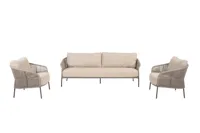 Florence loungeset 3-delig terre