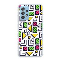 8-bit N°4: Samsung Galaxy A73 Transparant Hoesje