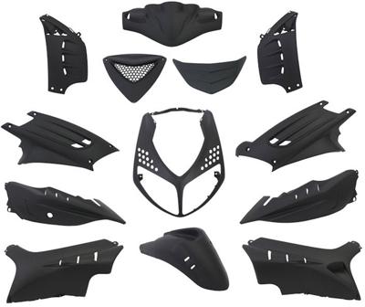 Edge plaatset speedfight 2 13 delig mat zwart