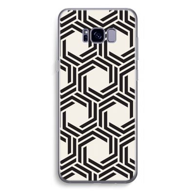 Geometrisch patroon: Samsung Galaxy S8 Plus Transparant Hoesje